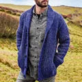 Drune | Klassische Herren Strickjacke Im Retro Stil