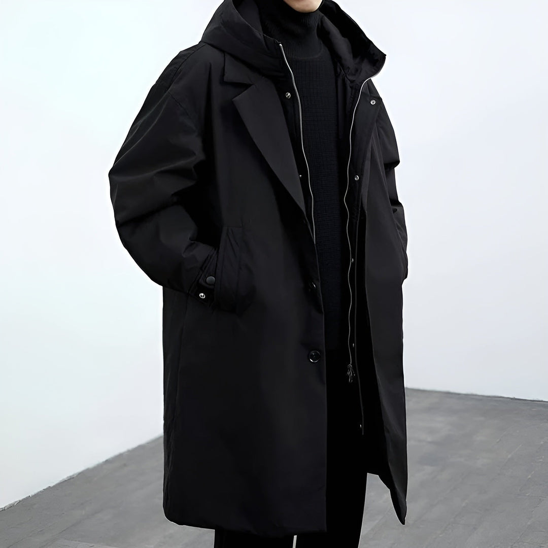 Drune | Lange Regenjacke - Perfekt für Outdoor & Alltag