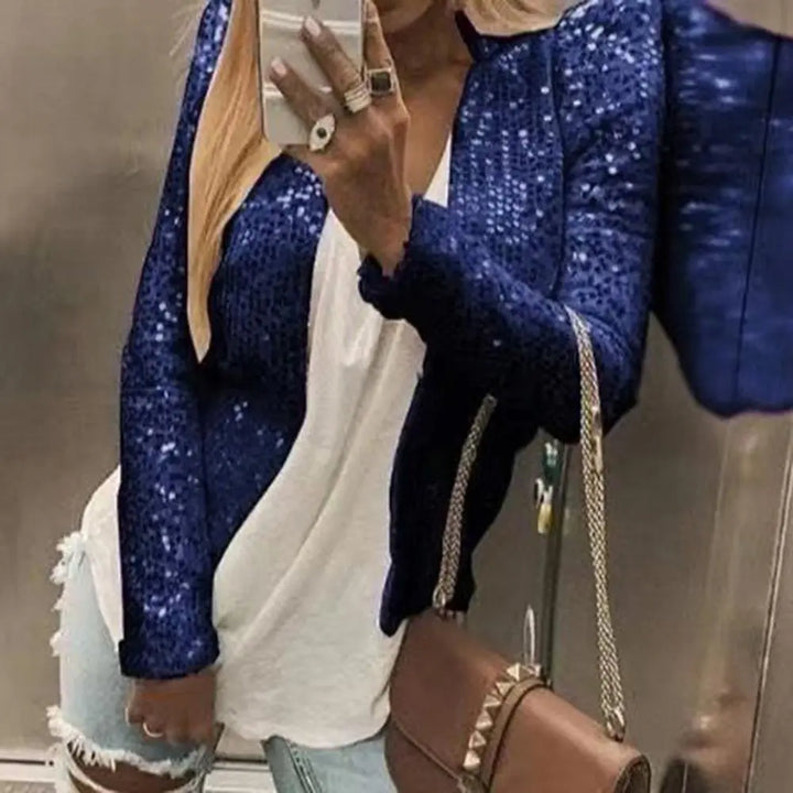 Drune | eleganter Blazer mit Pailletten