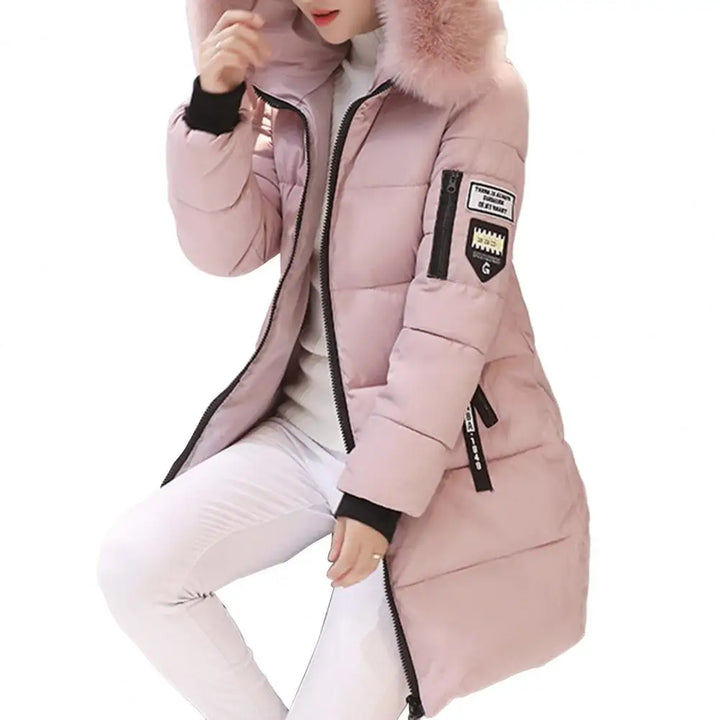Drune | Winterjacke mit auffälligem Kragen und Applikationen