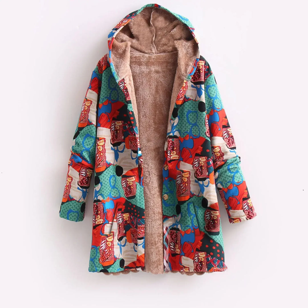 Drune | Fleecejacke Für Damen - Mit Kapuze