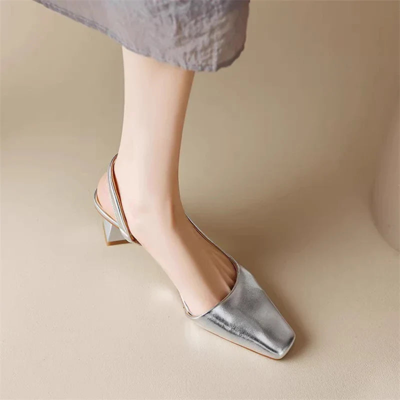 Drune | Tears To Diamond Slingback Schuhe