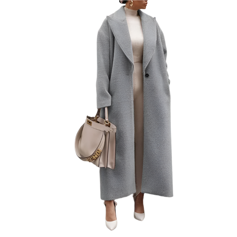 Drune | Warme Plüsch Damen Winterjacke