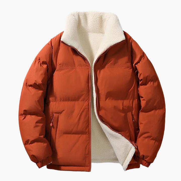 Drune | Winter Steppjacke mit Fleece-Innenfutter - Urban Freizeitjacke, Lockerer Schnitt, Warm, Ideal für Alltag & Outdoor