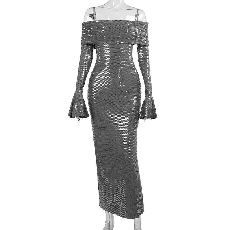Drune | Elegantes Twilight Glitzerkleid