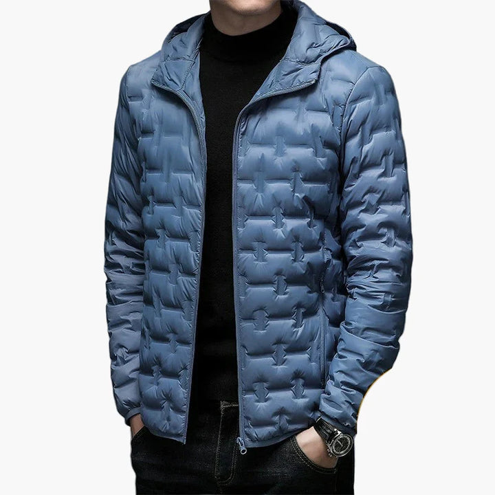 Drune | Steppjacke mit Kapuze - Winter Outdoor Freizeitjacke