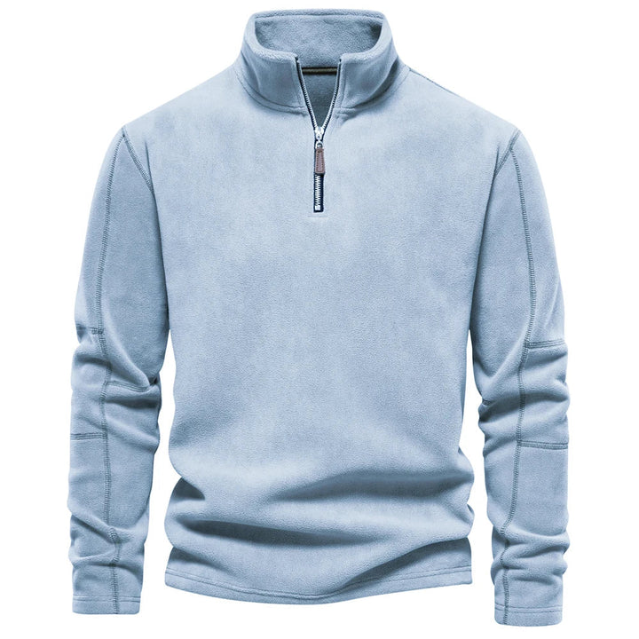 Drune | Weiches Fleece Sweatshirt mit Reißverschluss Warm und Komfortabel Ideal Für Kaltes Wetter