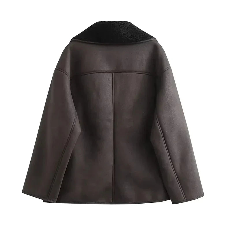 Drune | Warme Jacke aus Wollmischung