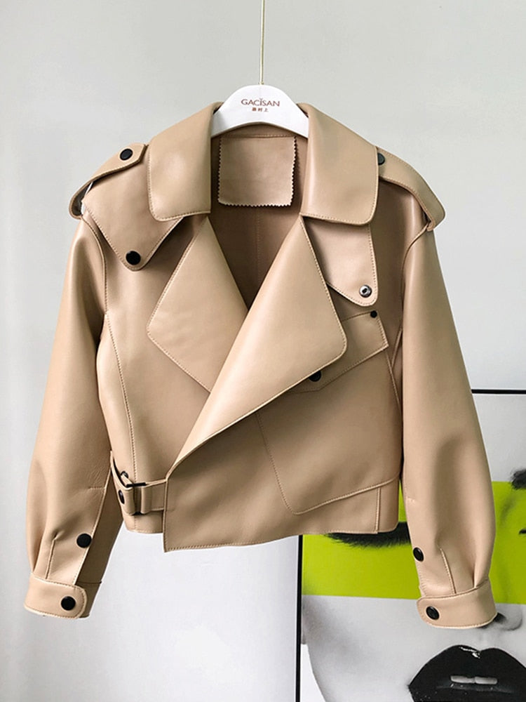 Drune | Trenchcoat aus Leder
