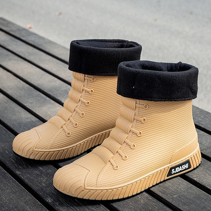 Drune | Schuhe High Top Wasserdicht Fleece Gefüttert Robuste Sohle mittelhoher Schaft