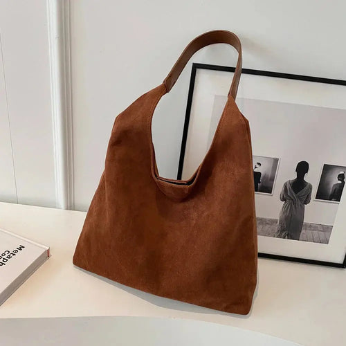 Drune | Tote Tasche Aus Wildleder