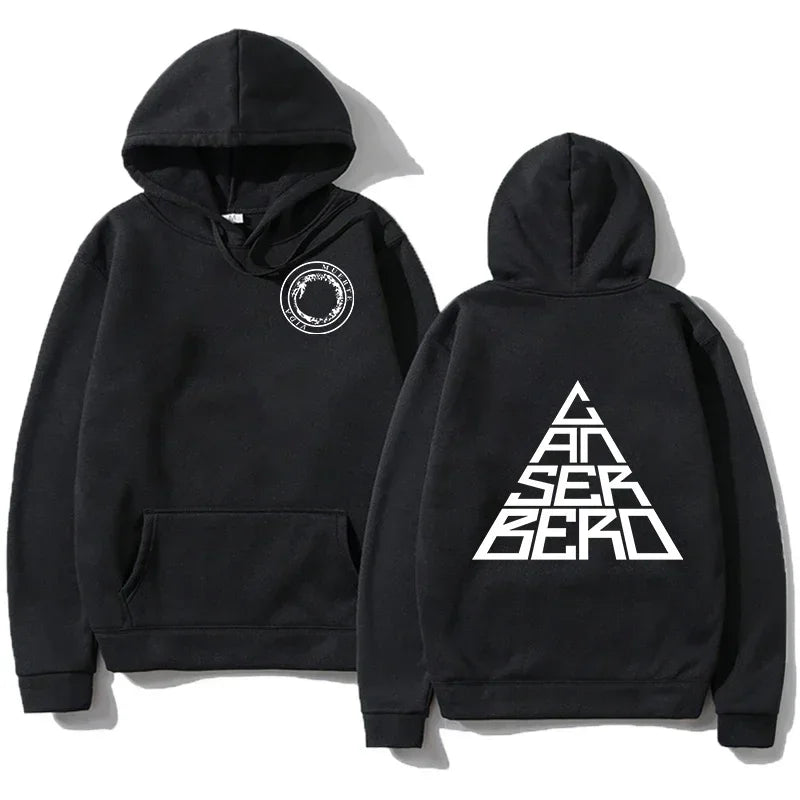 Drune | Hoodie mit Grafischem Druck Baumwollmix Modern und Einzigartig