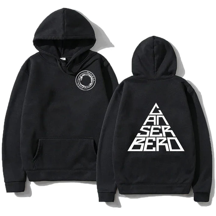 Drune | Hoodie mit Grafischem Druck Baumwollmix Modern und Einzigartig
