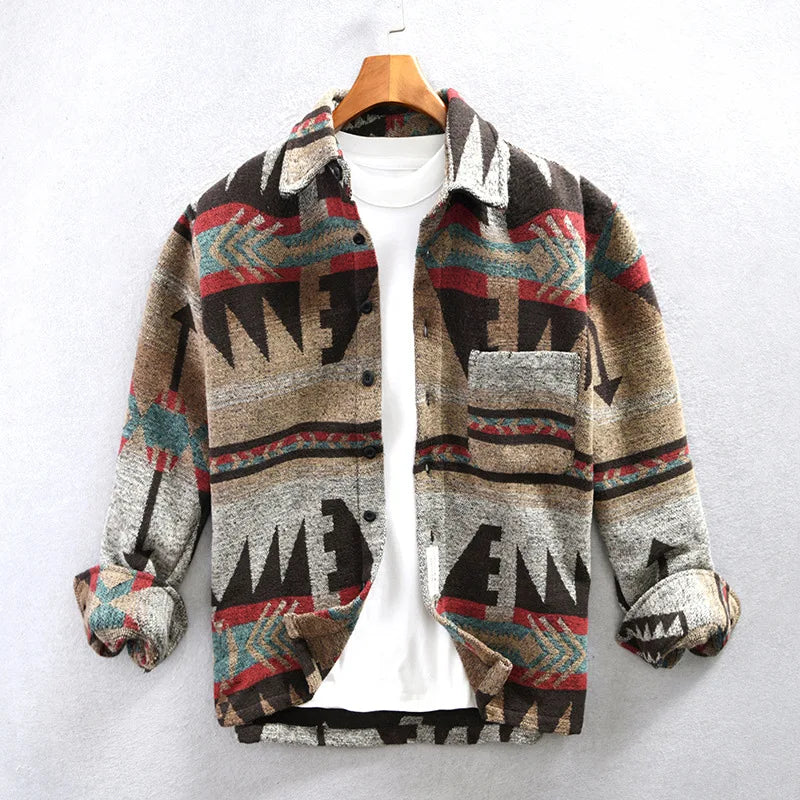 Drune - Vintage Langärmelige Jacke für Herren