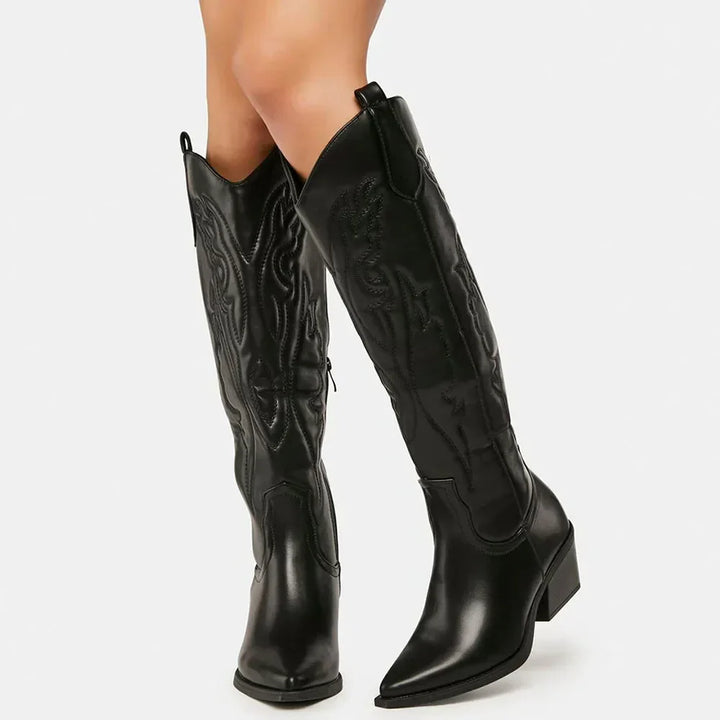 Drune | Robuste Cowboystiefel Bis Zum Knie