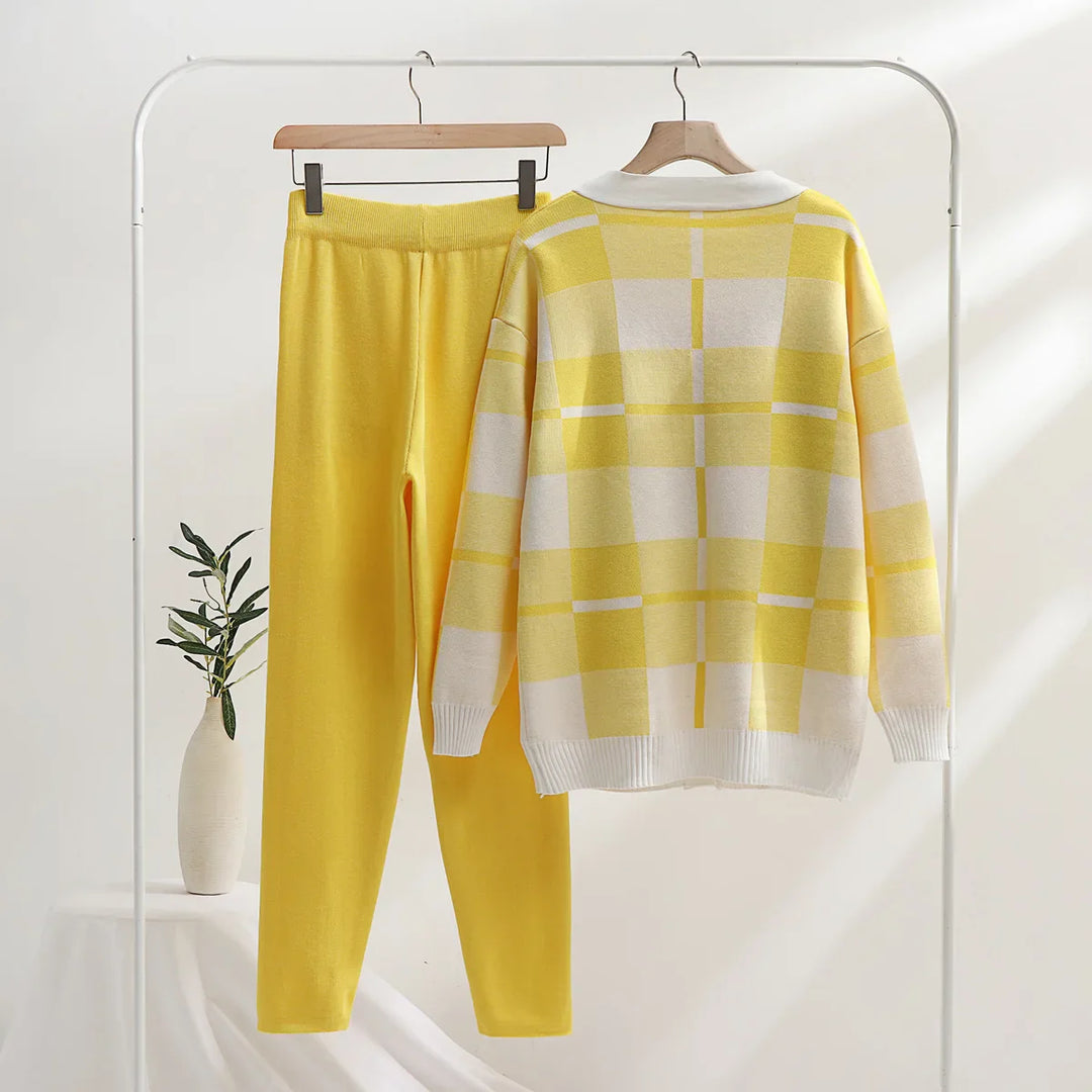 Drune | Weiches Strick 3-Teiliges Set