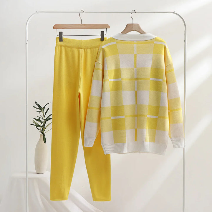 Drune | Weiches Strick 3-Teiliges Set