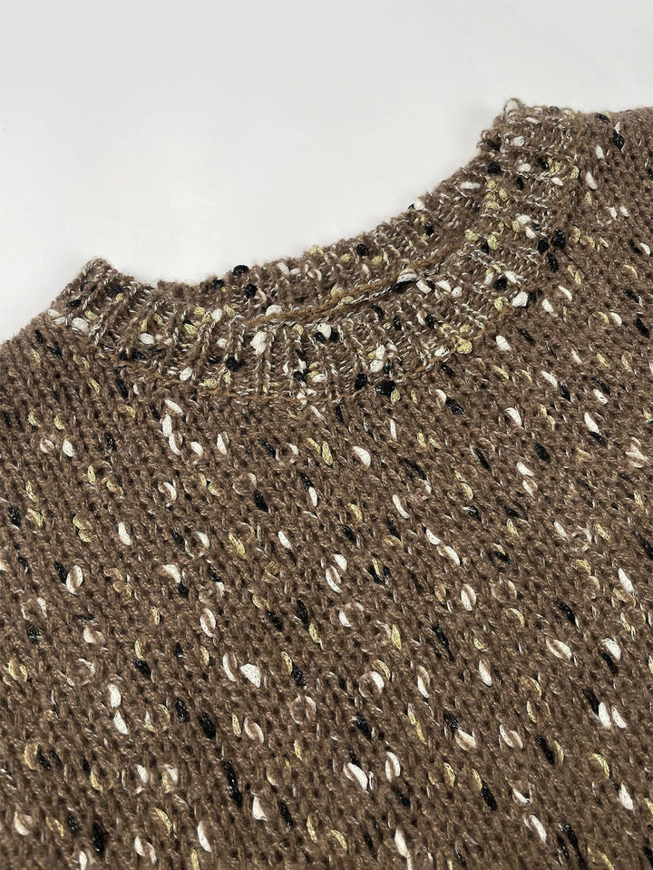Drune | Lässiger Winterpullover mit Rundhalsausschnitt