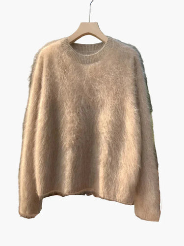 Drune | Kuschelpullover Locker Geschnitten - Stilvoller Oversize Strick für Herbst & Winter