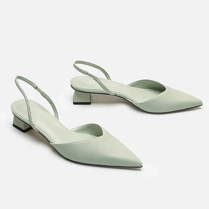 Drune | Spitz Zulaufende Absätze Slingback Stil