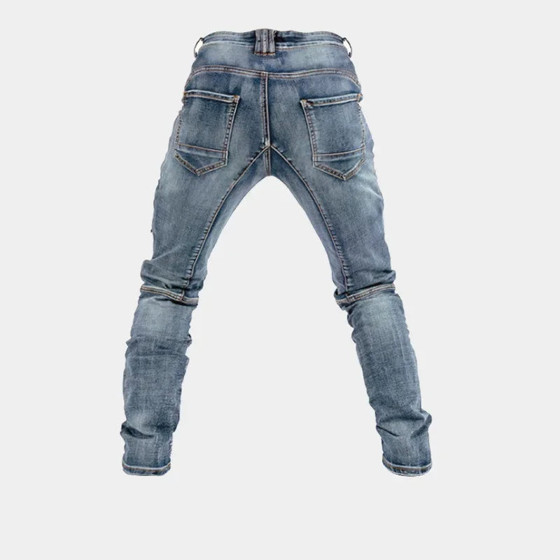 Drune | Herren Motorradhose Mit Reißverschluss