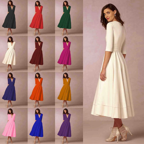 Drune | Elegante Lange Damenkleid