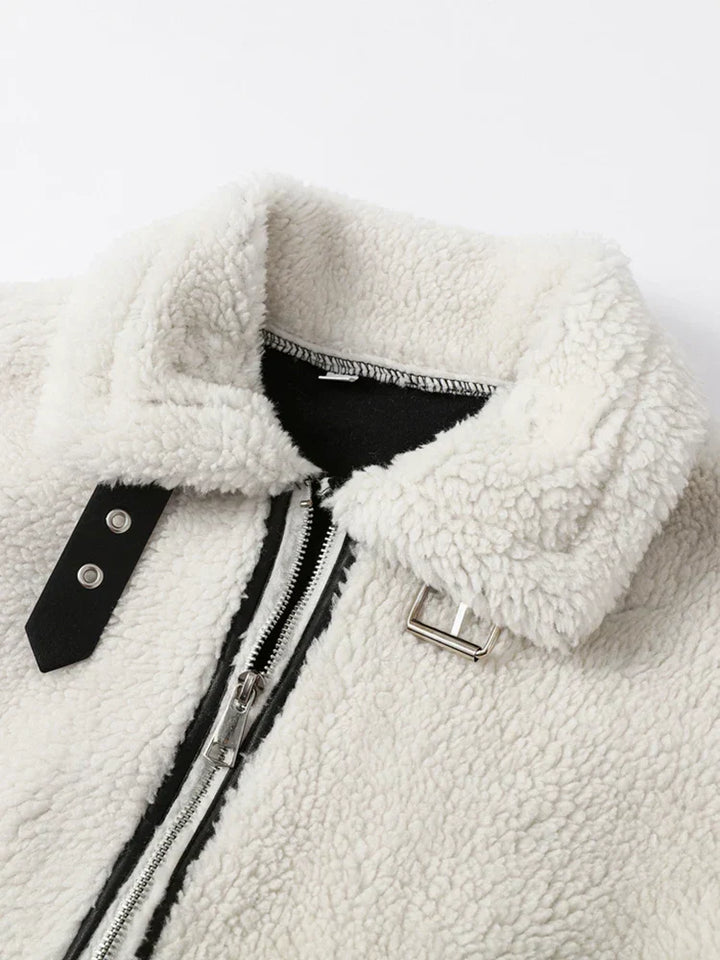 Drune | Lässiger Lambswool Mantel