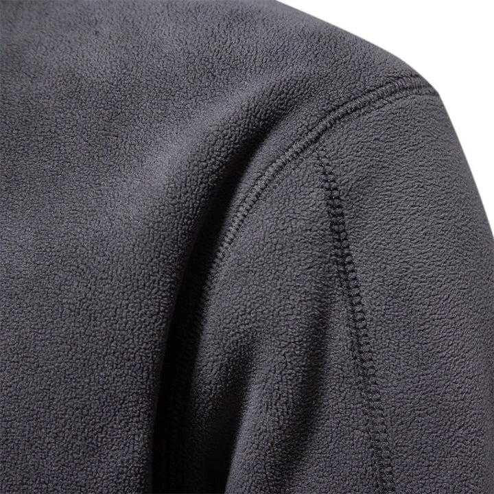 Drune | Weiches Fleece Sweatshirt mit Reißverschluss Warm und Komfortabel Ideal Für Kaltes Wetter