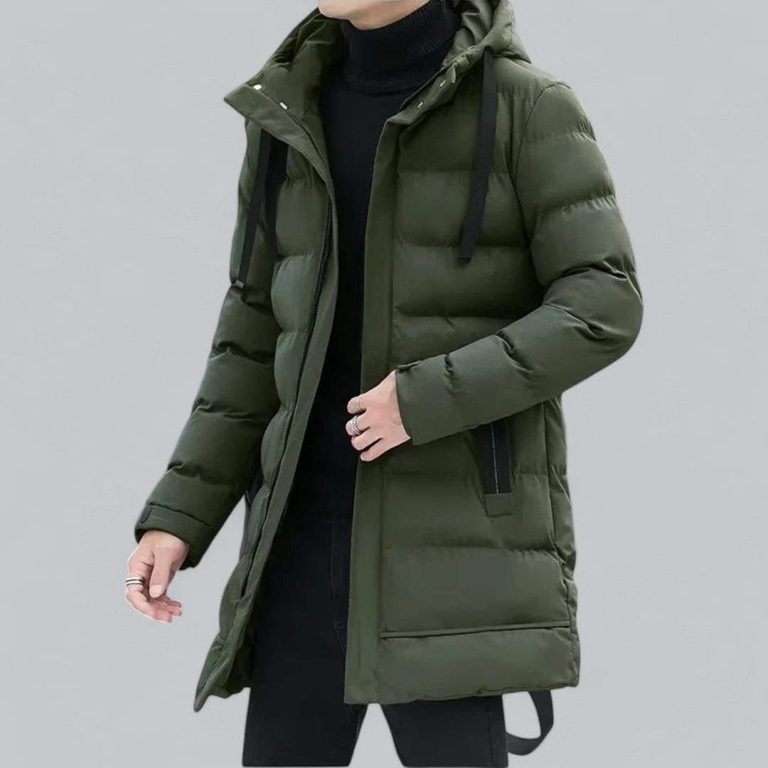 Drune | Elegante lange Winterjacke für Männer