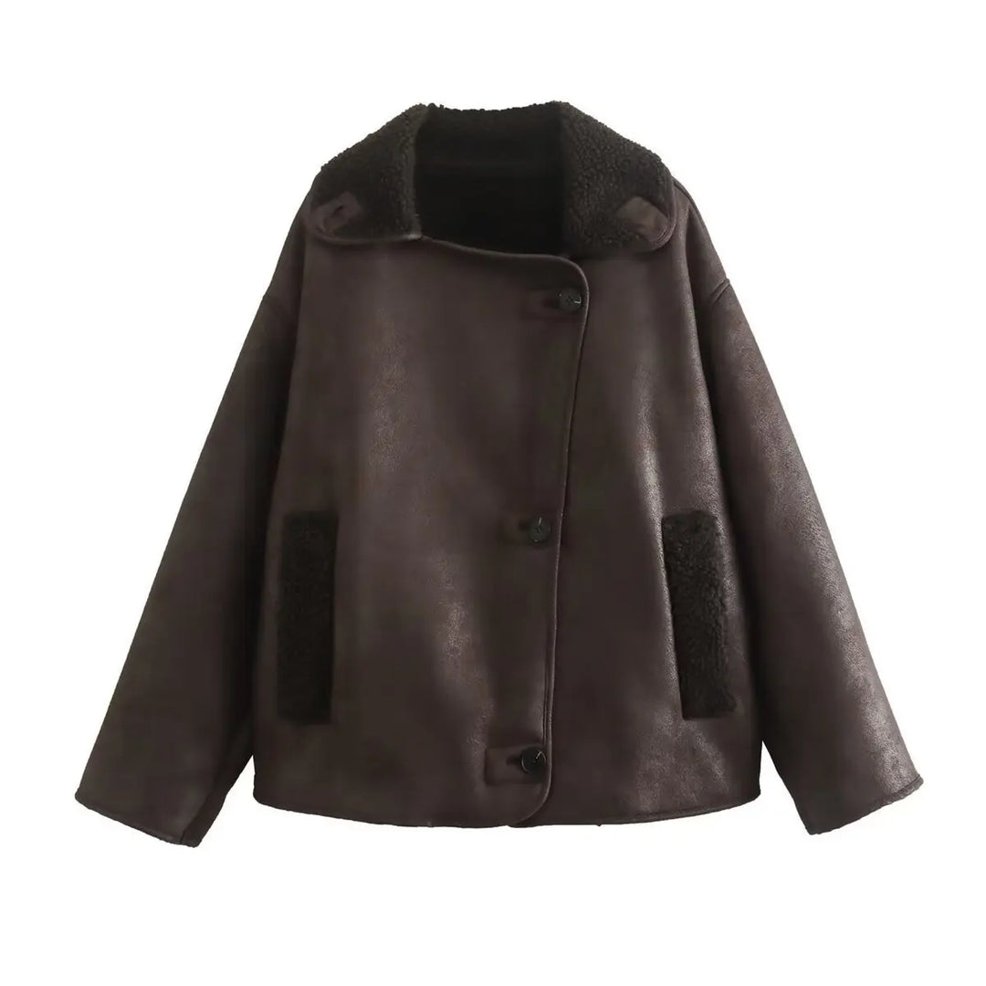 Drune | Luxuriöse Jacke Im Warmen Stil für Damen
