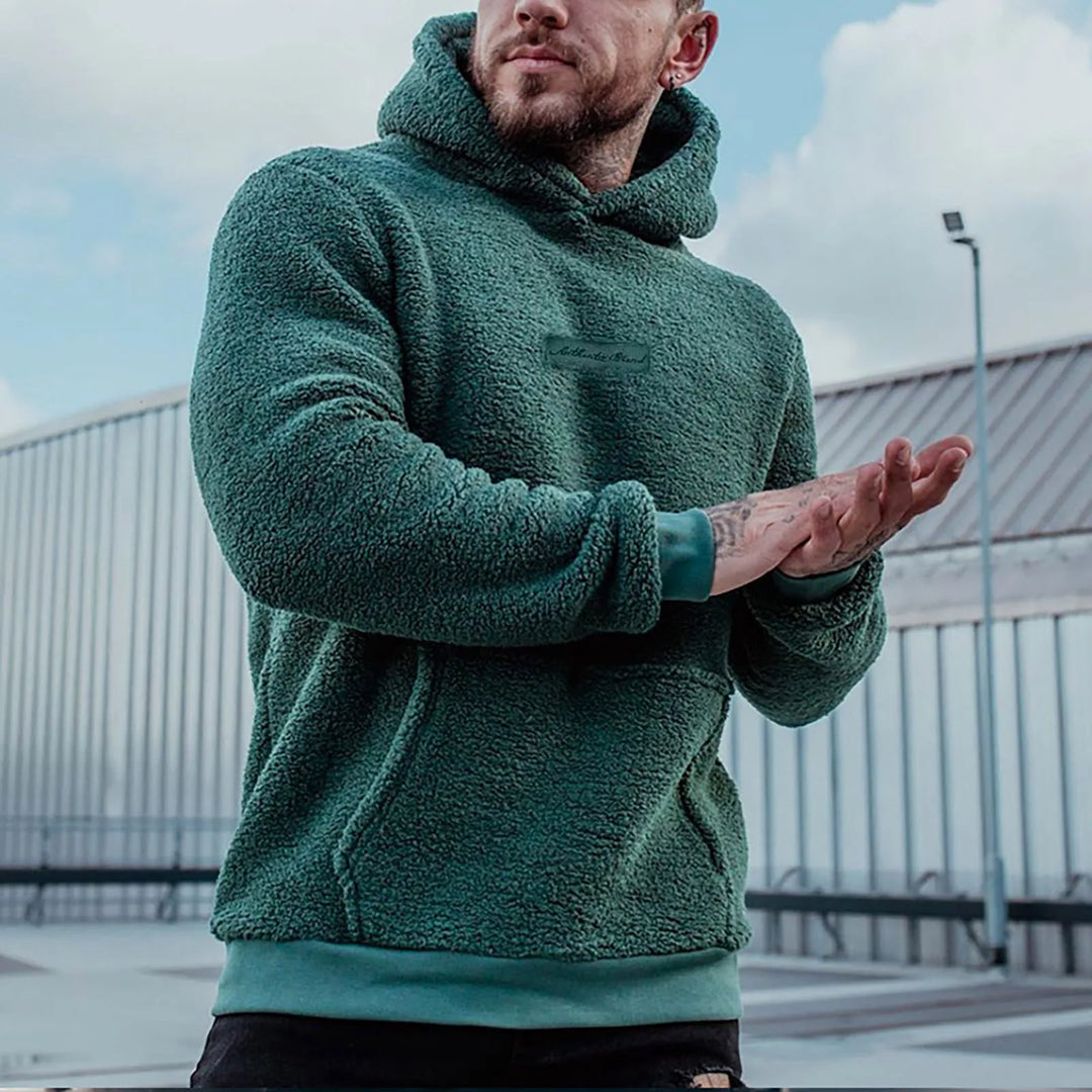 Drune | Kapuzensweatshirt mit Premium Komfort Polyester Fleece Modern und Warm
