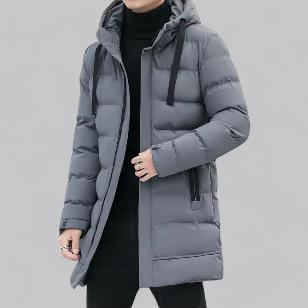 Drune | Elegante lange Winterjacke für Männer