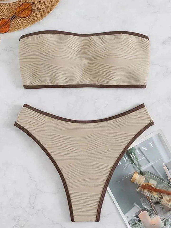 Drune Bandeau-Bikini-Set