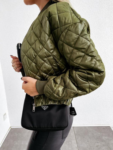 Drune | Bomberjacke - Leicht und stilvoll - Satin-Finish - Lässige Schichtung