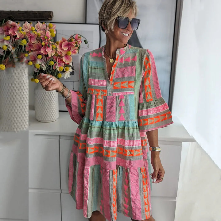 Drune | Stilvolles Relaxed-Fit Sommerkleid