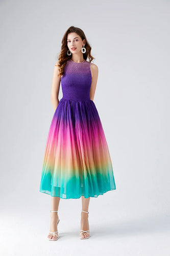 Drune | Golden Hour Harmony Midi Kleid