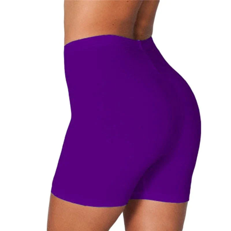 Drune | High Waist Stretch Fit Fahrradshorts Atmungsaktive Slim Athleisure Unterteile