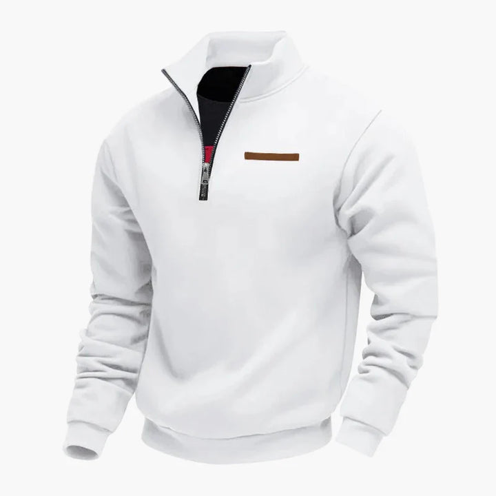 Drune | Halbzip Sweatshirt Freizeitpullover mit Stehkragen - Perfekt für Reisen und Alltag