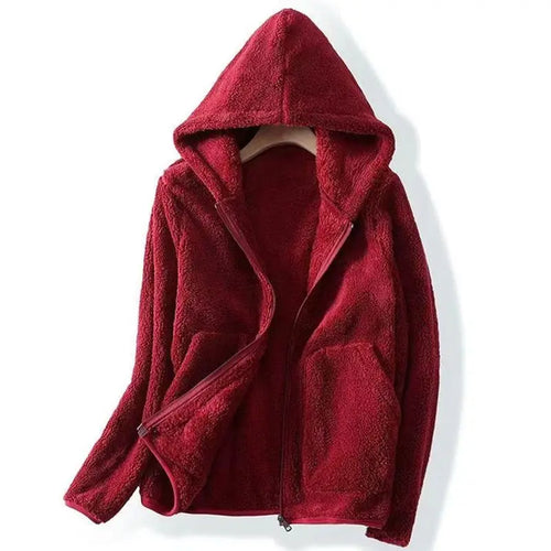 Drune | Übergrößen-Fleece-Hoodie Norah
