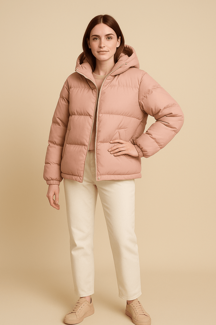 Drune | Elegante übergroße Winterjacke mit Kapuze