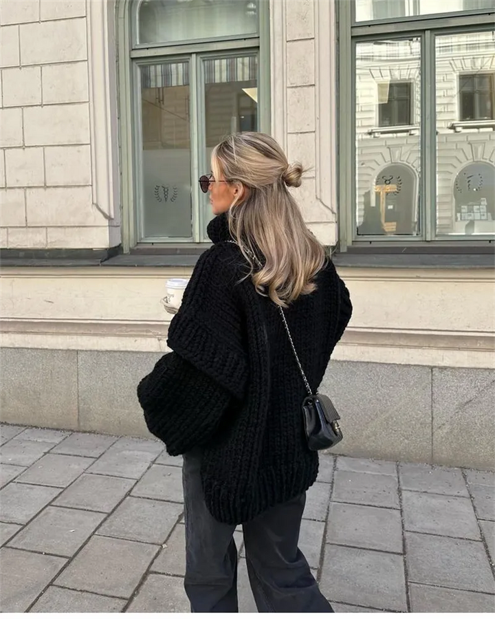 Drune | Chunky Strickpullover Oversized und Trendy Perfekt Für Den Herbst