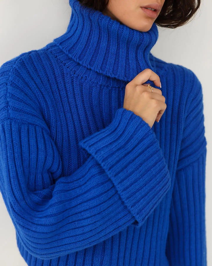 Drune | Eleganter Winter Langarmpullover für Damen