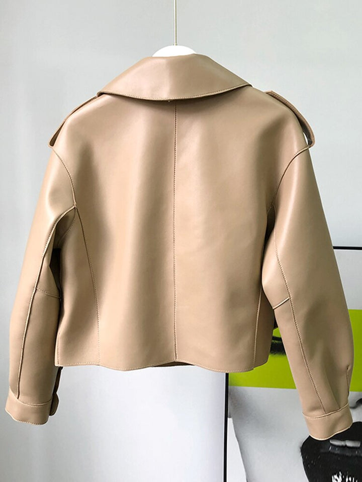Drune | Trenchcoat aus Leder