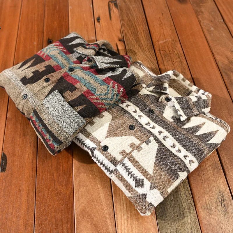 Drune - Vintage Langärmelige Jacke für Herren