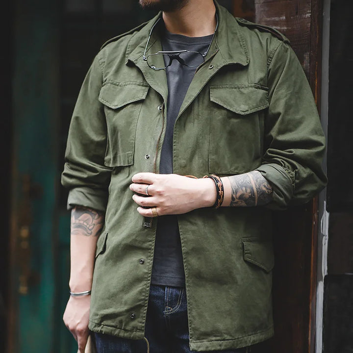 Drune | 100% Baumwolle Vintage Jacke