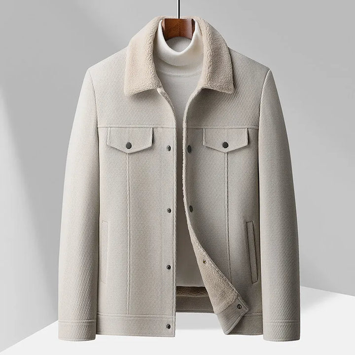 Drune | Herren Fleece-Weste mit Kragen