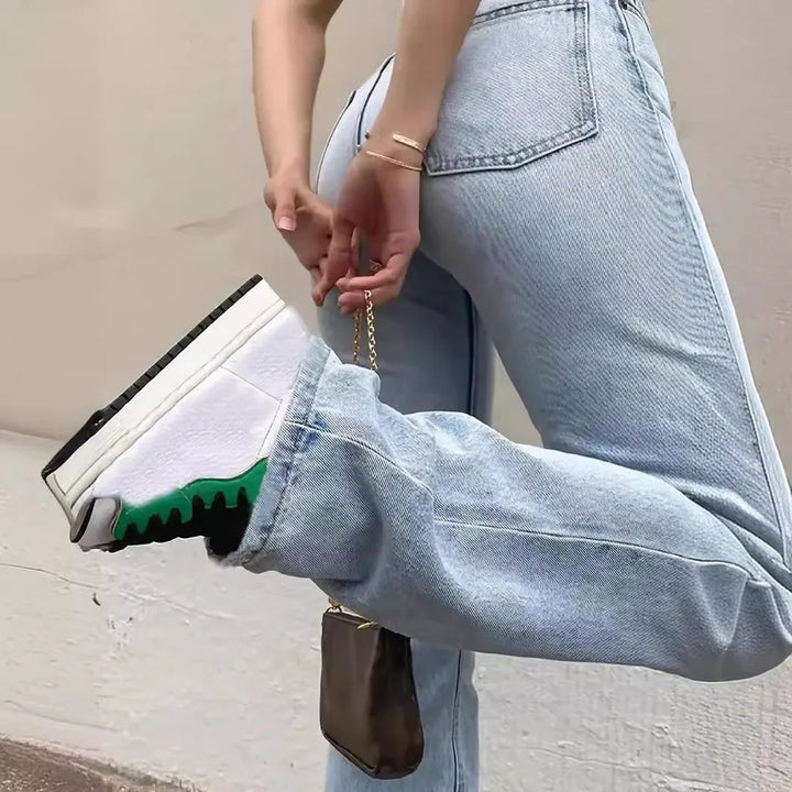 Drune | Schicke Jeans mit hoher Leibhöhe