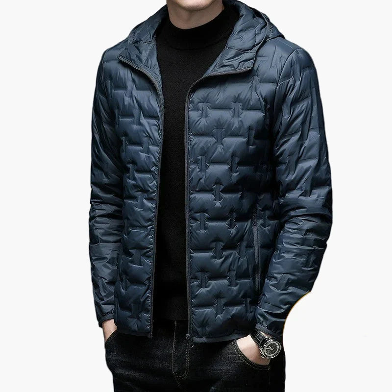 Drune | Steppjacke mit Kapuze - Winter Outdoor Freizeitjacke