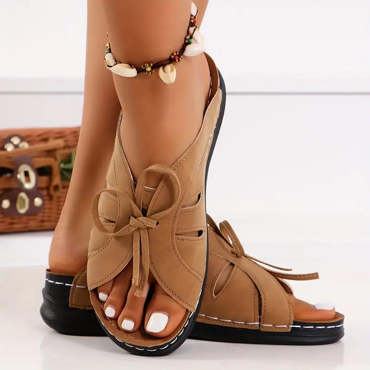 Drune | Schlüpfschuhe Keilabsätze orthopädische Schuhe Sommerschuhe