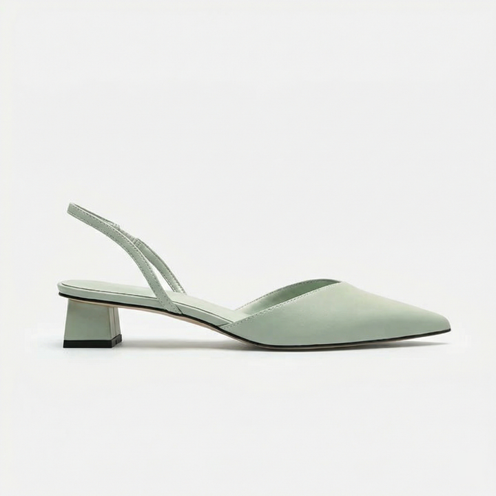 Drune Damen Slingback Pumps Spitz Geschlossen mit Absatz